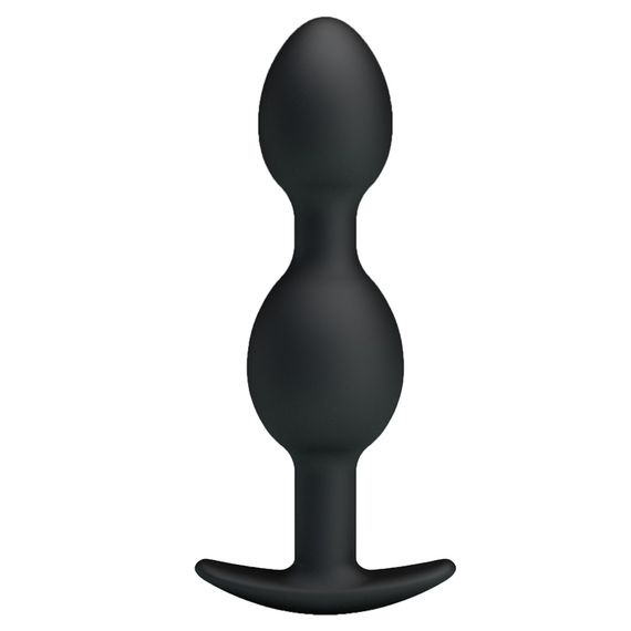 Анальна пробка - Pretty Love Special Anal Stimulation Anal Balls 4.92" Black | Зображення 3