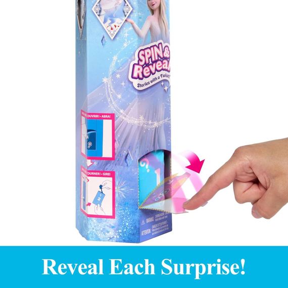 Лялька Ельза з аксесуарами Крути та прояви Крижане серце Elsa Disney Frozen Spin & Reveal | Зображення 3