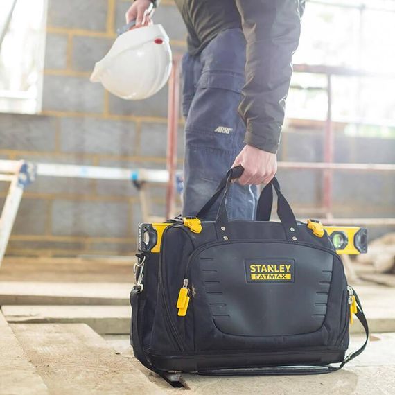 Сумка для инструмента FatMax Quick Access, рабочая станция с четырмя отделениями STANLEY FMST1-80147 | Зображення 2