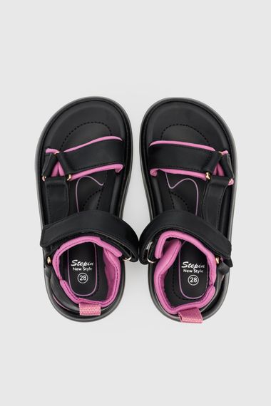 Босоніжки для дівчинки Stepln N98-2Q 27 Чорно-фіолетовий (2000990532626S) shop (2000990532626) | Зображення 7