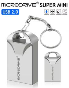 USB флешнакопичувач флешка MicroDrive брелок компактна метал 4Gb