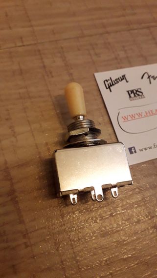 Перемикач тумблер switch для гітари електрогітари Gibson LP Les Paul SG ES беж