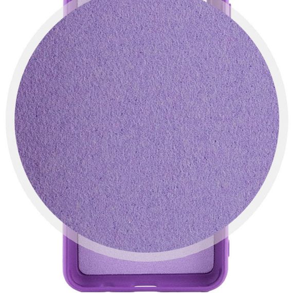 Чехол Silicone Cover Lakshmi Full Camera (A) для Xiaomi Redmi Note 12S Full camera, Фіолетовий / Purple | Зображення 2