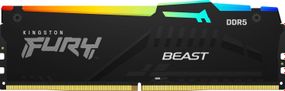 Пам&#039;ять ПК Kingston DDR5 32GB KIT (16GBx2) 5600 FURY Beast RGB KF556C40BBAK2-32
