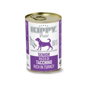 Вологий корм з індичкою для літніх собак Kippy Pate Senior Dogs Turkey, 400 гр
