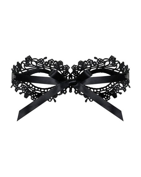 (SALE) Мереживна маска Obsessive A710 mask, єдиний розмір, чорна Sex Aura | Зображення 2