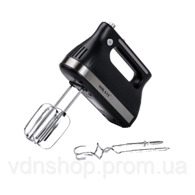 Миксер ручной с 2 насадками Sokany SK-6632 300 Вт черный