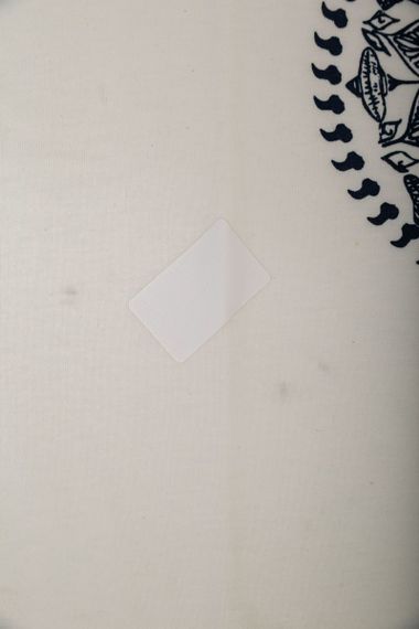 Пижама женская с принтом  -уценка, цвет молочный, 243R1484-021-U-4 | Зображення 5