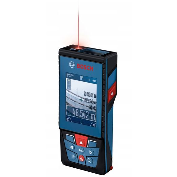 Дальномір лазерний Bosch Professional GLM 100-25 C, ±1.5 мм, 0.08-100м, 0-360 °, Bluetooth, чохол, 0.23 кг (0.601.072.Y00) | Зображення 1