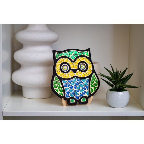 Дитячий набір для творчості кришталева мозаїка "Сова" MA2004 | Зображення 3