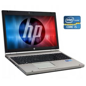 Ноутбук Б-клас HP EliteBook 8570p / 15.6" (1366x768) TN / Intel Core i5-3360M (2 (4) ядра по 2.8 - 3.5 GHz) / 8 GB DDR3 / 320 GB HDD / Intel HD Graphics 4000 / WebCam / DVD-ROM б/в