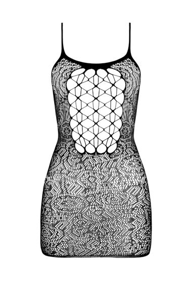 Мини-платье Passion BS096 Белое One Size | Зображення 2