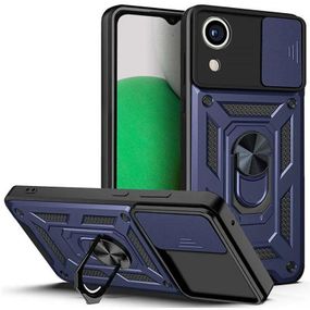 Чохол Ummi Camshield Serge Ring для Samsung Galaxy A03 Core Синій