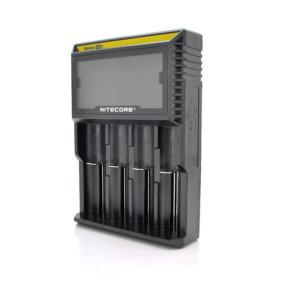 Зарядний пристрій універсальний Nitecore Digicharger D4, 4 канали, LCD дисплей, підтримує Li-ion, Ni-MH та Ni-Cd AA (R6), ААA | Зображення 1