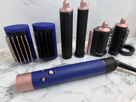 Стайлер для волосся Airwrap Complete Long Vince Blue  синій | Зображення 3