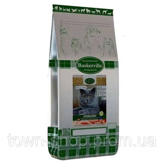 Сухой корм для стерилизованных кошек Baskerville Sterilised Katze, 7,5 кг