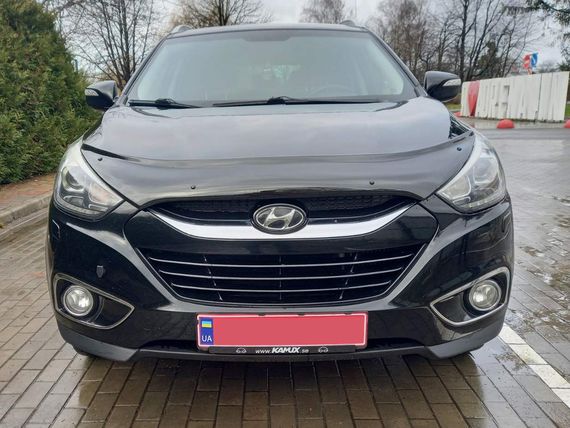 Дефлектор капоту (EuroCap) для Hyundai IX-35 2010-2015рр