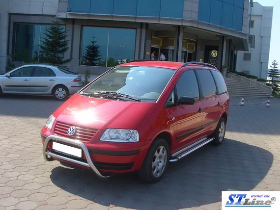 Кенгурятник WT005 (нерж) для Ford Galaxy 1995-2006 рр | Зображення 2
