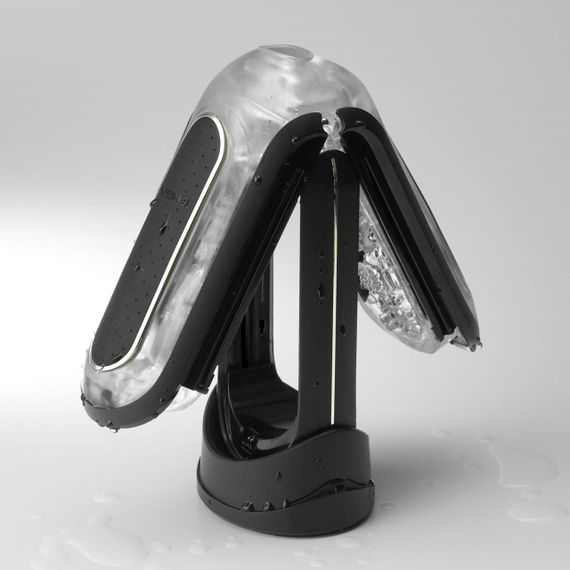 Розкладний мастурбатор Tenga Flip Zero Electronic Vibration Black зі змінною інтенсівносью | Зображення 5