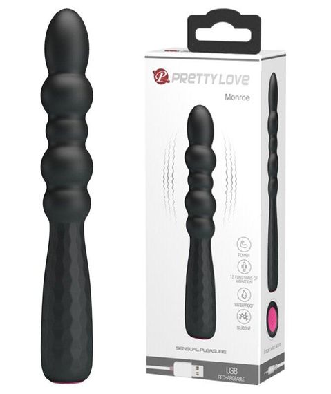 Гнучкий вібростимулятор PRETTY LOVE-MONROE, BI - 014758-1 Sex Aura