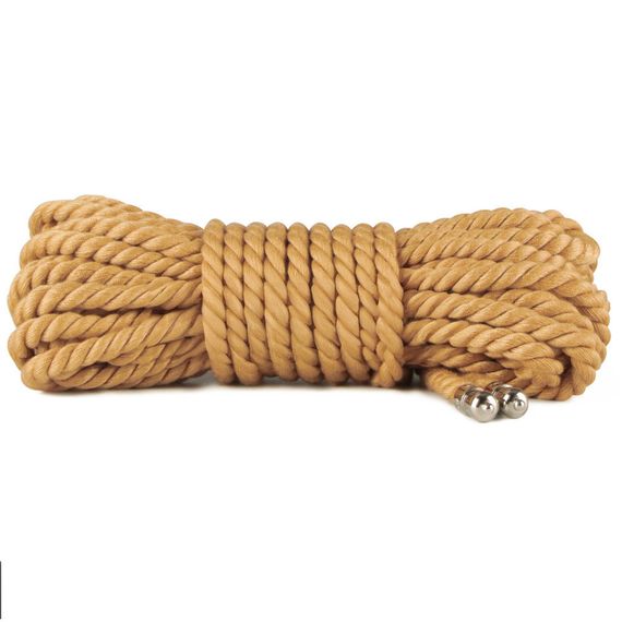 Мотузка - Rebellion Reign Natural Bondage Rope, 10 м | Зображення 1