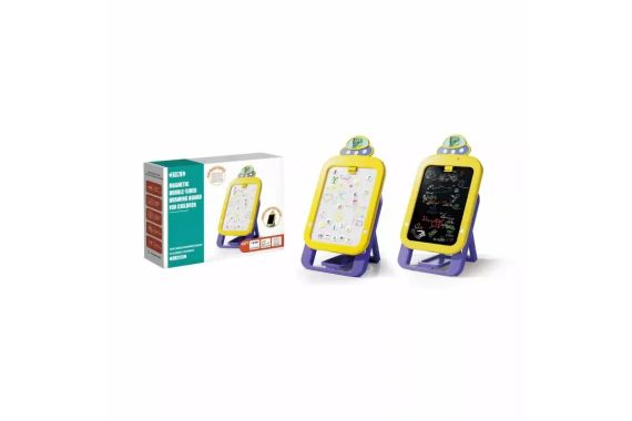 Дитяча двостороння магнітна дошка для малювання B8004 | Зображення 1