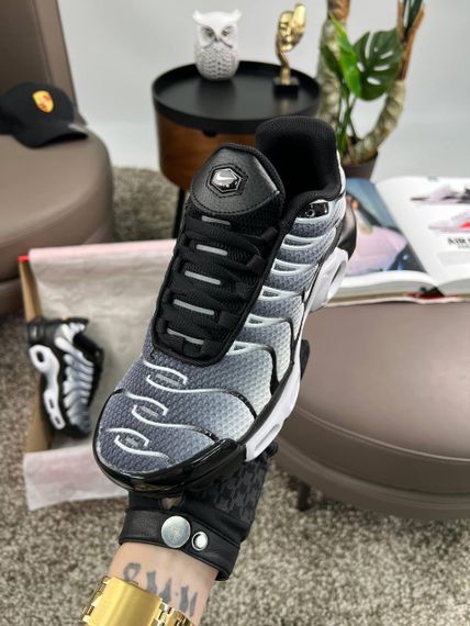 Кросівки Air Max Plus White Black Gradient , текстиль , В'єтнам 41 26 см | Зображення 6