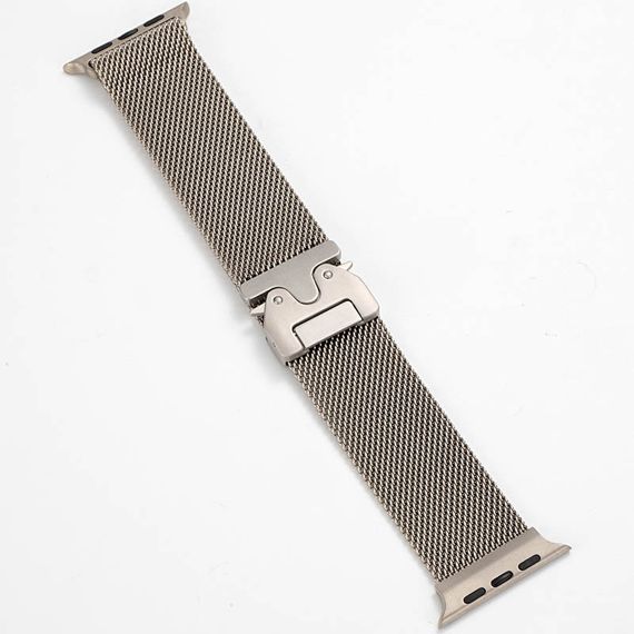 Ремешок Milanese Loop New Design для Apple Watch 38/40/41/42mm(ser.10) Titanium | Зображення 3