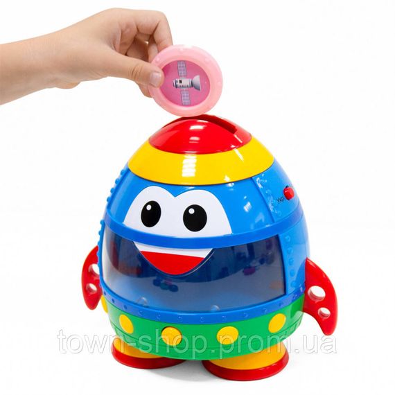 Интерактивная обучающая игрушка Smart-Звездолет KIDDI SMART 344675 украинский и английский | Зображення 4