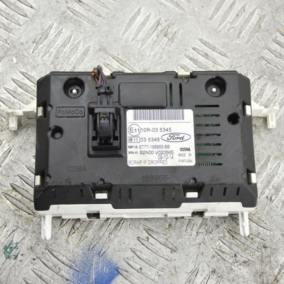 Дисплей монітор Ford Fiesta VII 2008-2017 Бортовий комп'ютер салону Форд Фієста 7 ET7T18B955BB 10R035345 | Зображення 1