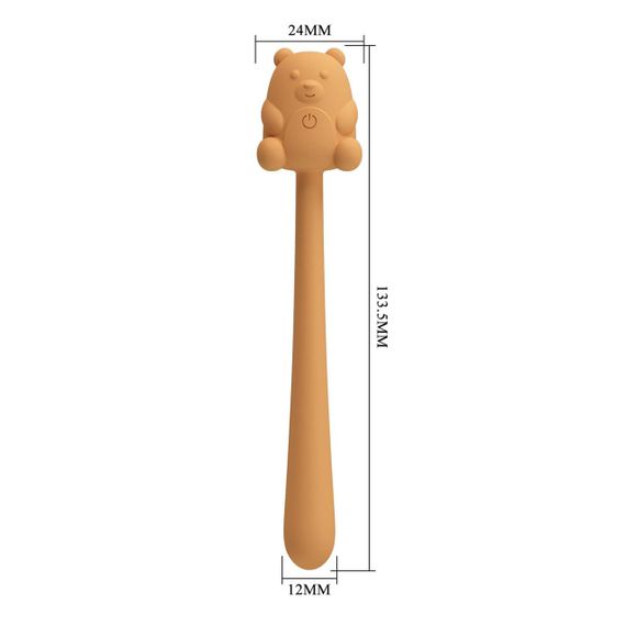Вібратор CUTE BEAR, Flirting Stick, 7 vibration functions, Magnetic USB charging Sex Aura | Зображення 7