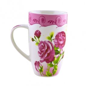 Кружка з квітами №1 NP44CUP1