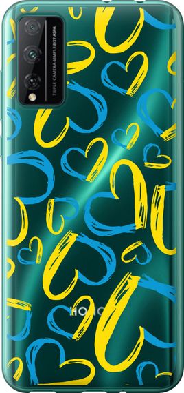 Чехол на Huawei Honor Play 4T Pro Сердца UA "5292u-1914-17620"