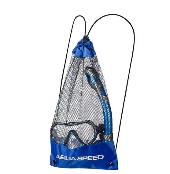 Набір маска і трубка Aqua Speed ​​JAVA + ELBA 8206 жовтий OSFM 5908217682062 | Зображення 2