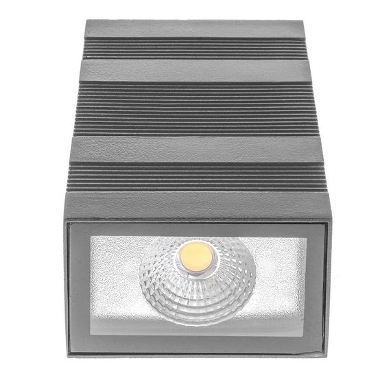 Подсветка LED фасадная IP65 AL-218/2х3W NW COB BK | Зображення 5