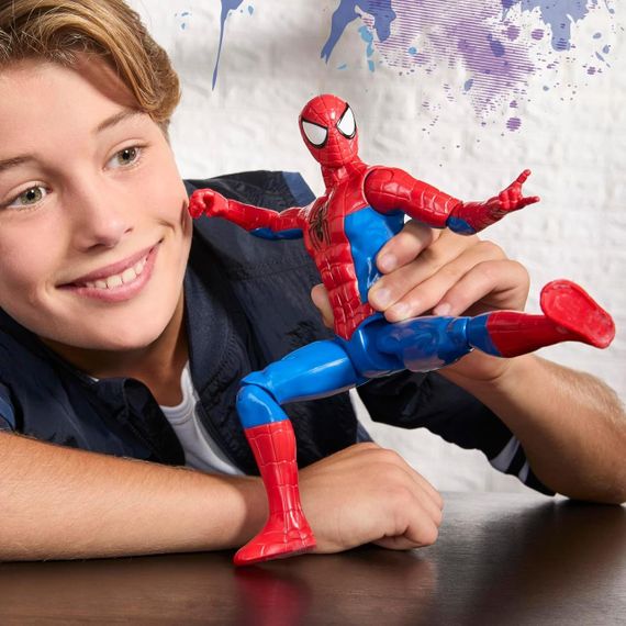 Игровая фигурка Человек-Паук 30 см Спайдермен Hasbro Marvel Spider-Man 12" Action Figure | Зображення 9