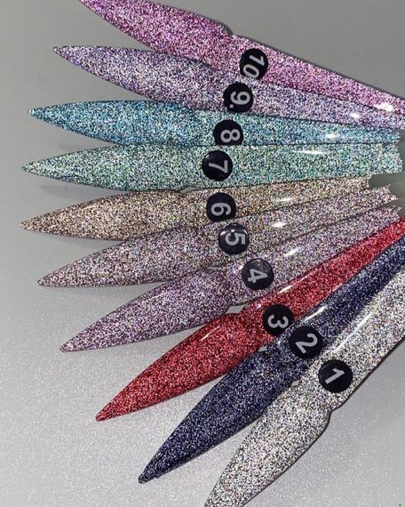 Светоотражающий гель-лак SAGA 06 Fiery 9мл | Зображення 3