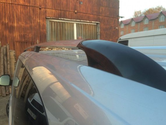 Рейлінги Хром CAN (Оригінальний дизайн) Коротка база (SHORT) для Mercedes Vito W639 2004-2015рр | Зображення 4