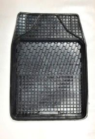 Килимки салону гумові  24528 COBRA BK 2 шт. чорні