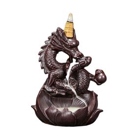 Статуетка для дому "Рідкий дим" Yw Beyond Dragon, коричнева
