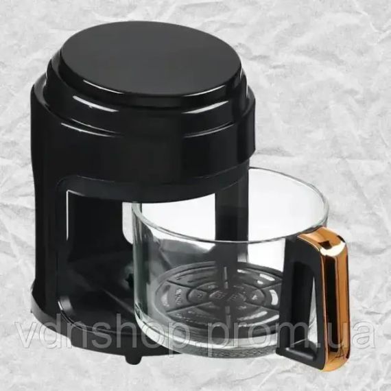 Чорна Аерофритюрниця безмасляна сенсорна на 6л Gold Diamond TK9905 3200Вт | Зображення 2