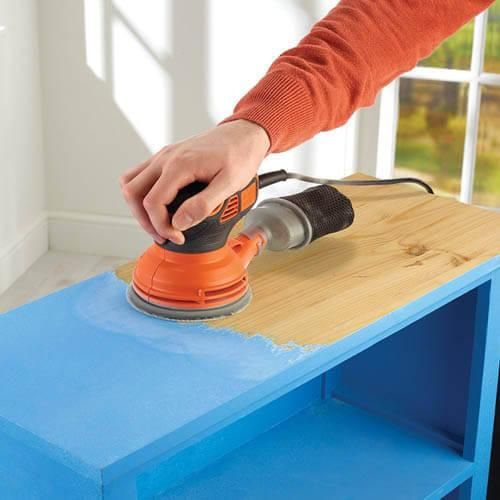 Шліфмашина ексцентрикова мережева BLACK+DECKER KA199 | Зображення 1