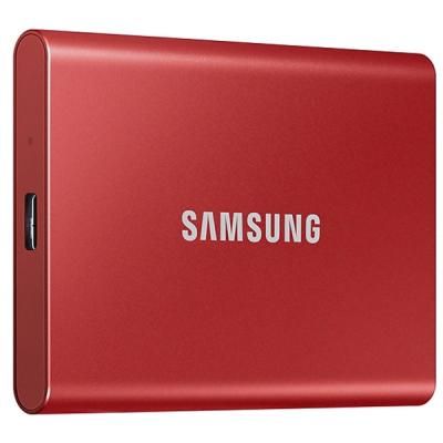 Накопитель SSD USB 3.2 1TB T7 Samsung (MU-PC1T0R/WW) (MU-PC1T0R/WW) | Зображення 1