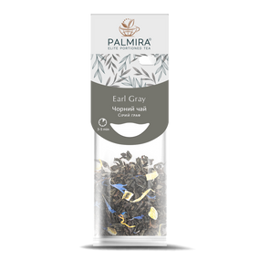 Черный чай с бергамотом Palmira "Серый Граф" (Earl Gray) - 10 шт.