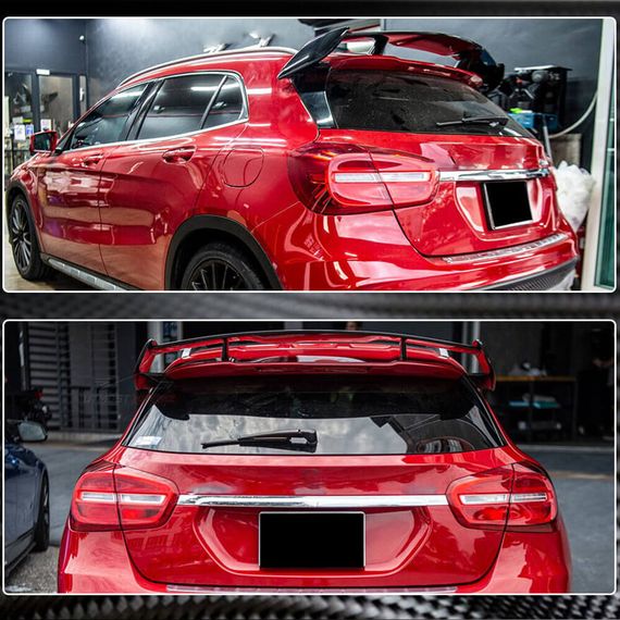 Спойлер V2 (Карбон) для Mercedes GLA X156 2014-2019 гг | Зображення 2