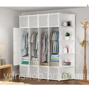 Шкаф купе с жалюзи и антресолью XL: стильная функциональность 181.5*35*181.5cm 15.8 KG белый мрамор