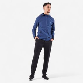 Штани чоловічі 100 Dry для бігу чорні - XL / W39 L34