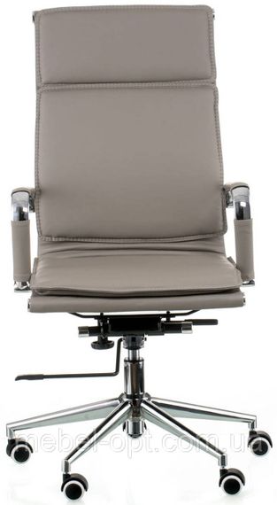 Крісло Solano 4 artleather grey репліка крісла Eames Style HB Ribbed Office Chair EA | Зображення 1