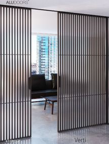 Двери межкомнатные AluDoors Verti (раздвижная)
