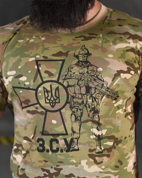 Футболка ЗСУ мультикам fighter ВТ7753 | Зображення 3